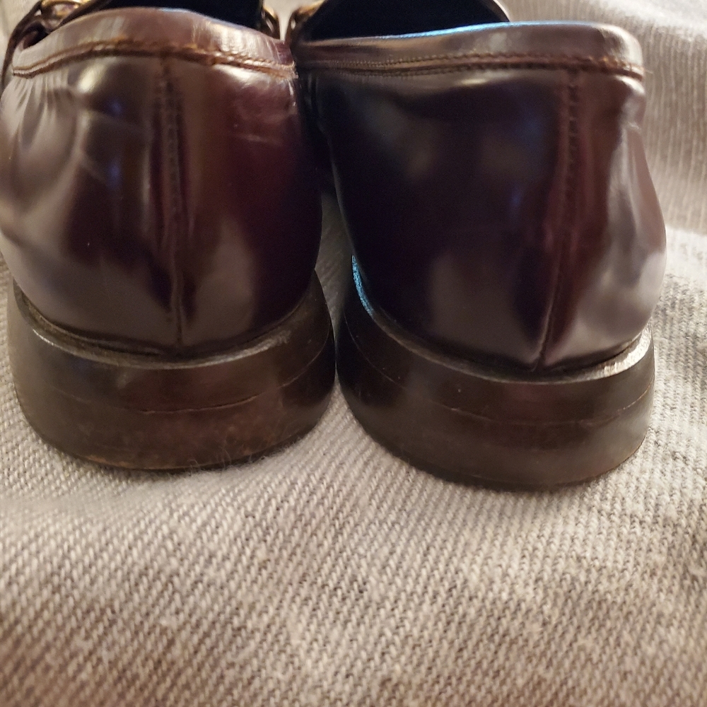Hand-made Joan Halpern horse-bit loafers - Picture 3 of 3
